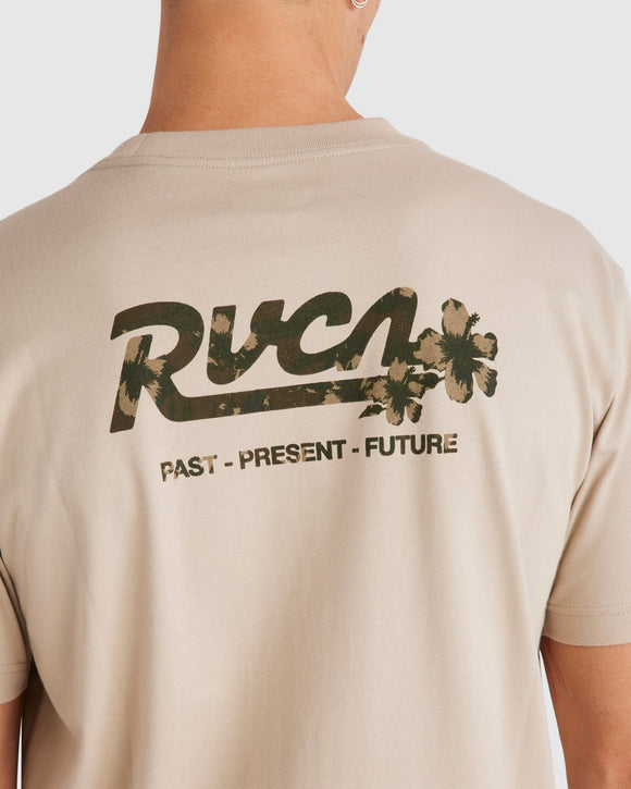 RVCA ROVER SS TEE VALOCM121-SLK T-SHIRT SHORT SLEEVE (M)