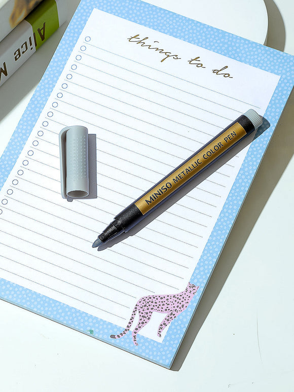 MINISO WATER BASED METALLIC MARKER (SILVER) 0400024562 MARKER