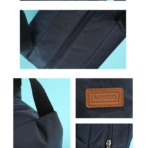 MINISO SOLID COLOR LUNCH BAG(BLUE) 0800021732 BENTO BOX