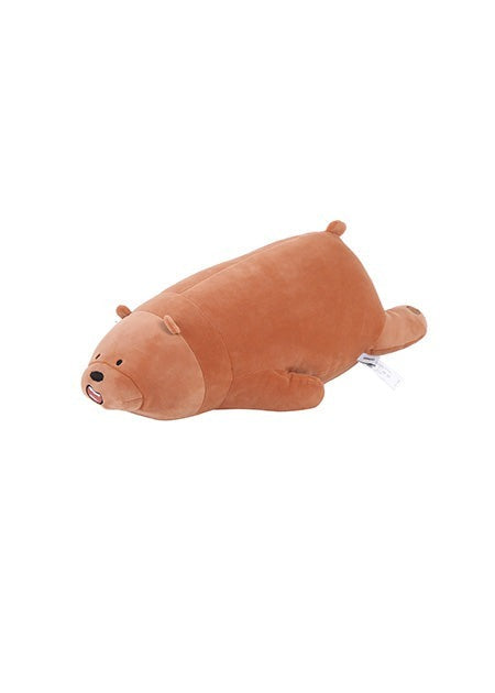 MINISO WE BARE BEARS LYING PLUSH TOY GRIZZLY 2000003311101 Sonee Sports