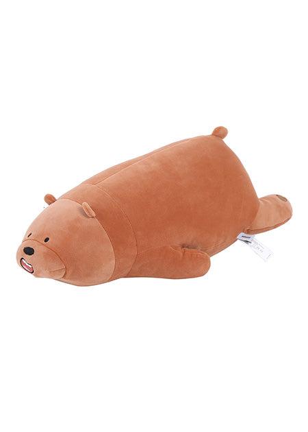 MINISO WE BARE BEARS LARGE LYING IP PLUSH TOY GRIZZ 2006905612100 Sonee Sports