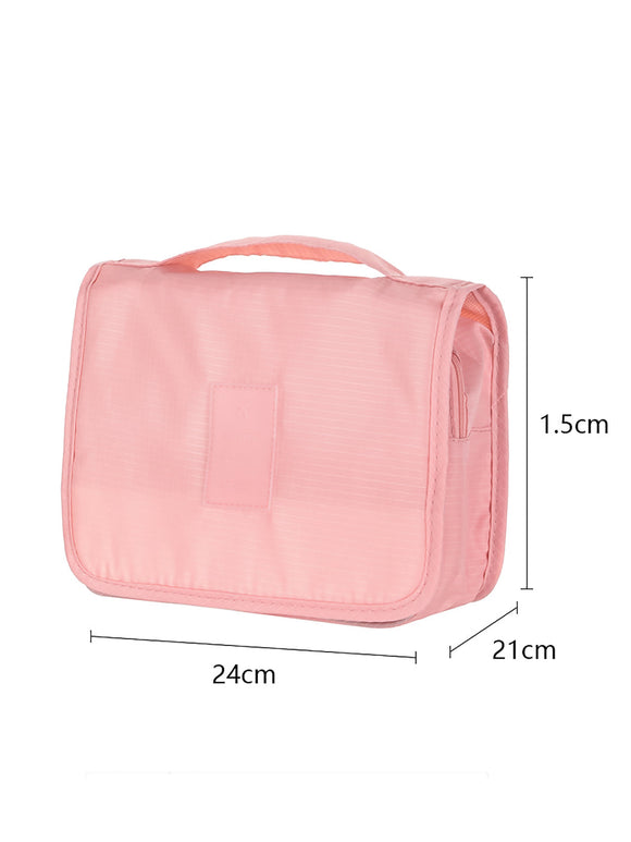 MINISO TOILETRY BAG (PINK) 2007003013103 TRAVEL STORAGE BAG