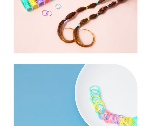 MINISO DISPOSABLE SMALL RUBBER BAND,150 ( ASSORTED ) 2007142810106 DISPOSABLE RUBBER BAND