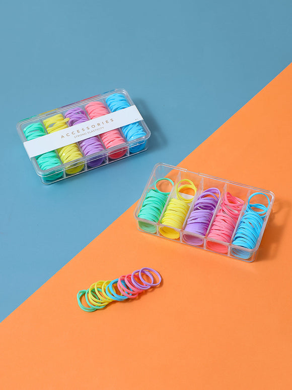 MINISO DISPOSABLE SMALL RUBBER BAND,150 ( ASSORTED ) 2007142810106 DISPOSABLE RUBBER BAND