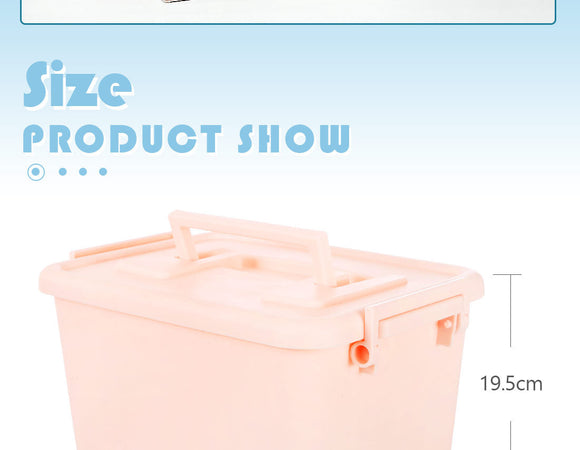 MINISO STORAGE BOX(PINK) 2008103511100 SUNDRIES STORAGE