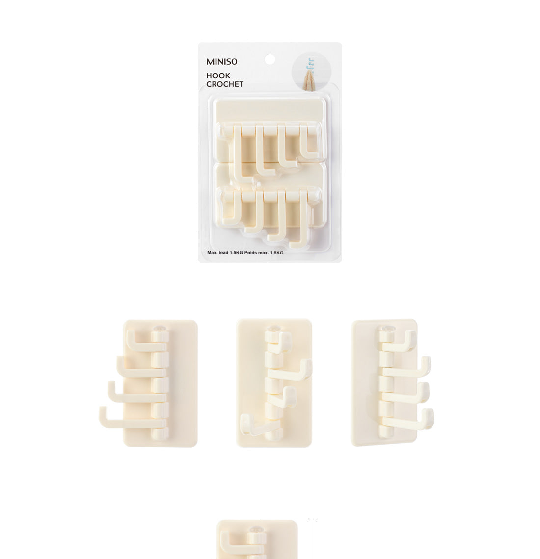 MINISO HOOK 2 PCS 2008560310100 HOOK Sonee Sports