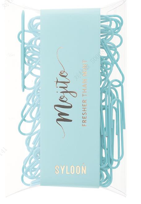 MINISO MINT GREEN SERIES 50MM PAPER CLIPS 2013457310101 STATIONERY