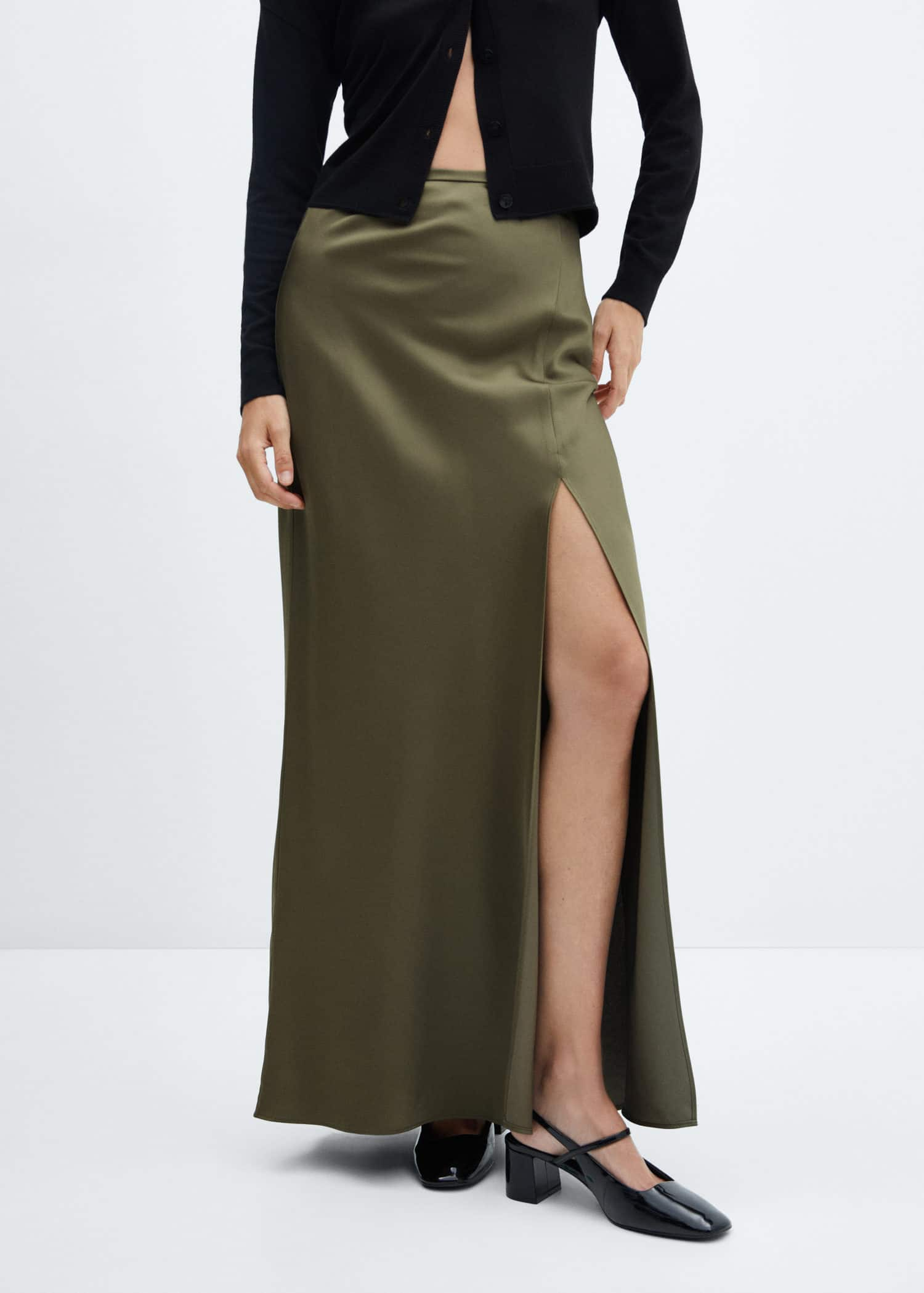 Sport satin outlet skirt