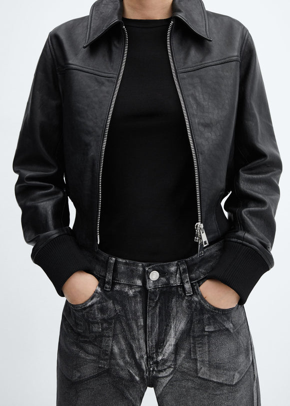 MANGO SHIMMER 57018277-99 MANGO WOMEN DENIM JEANS