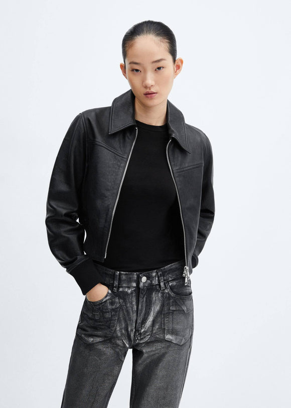 MANGO SHIMMER 57018277-99 MANGO WOMEN DENIM JEANS