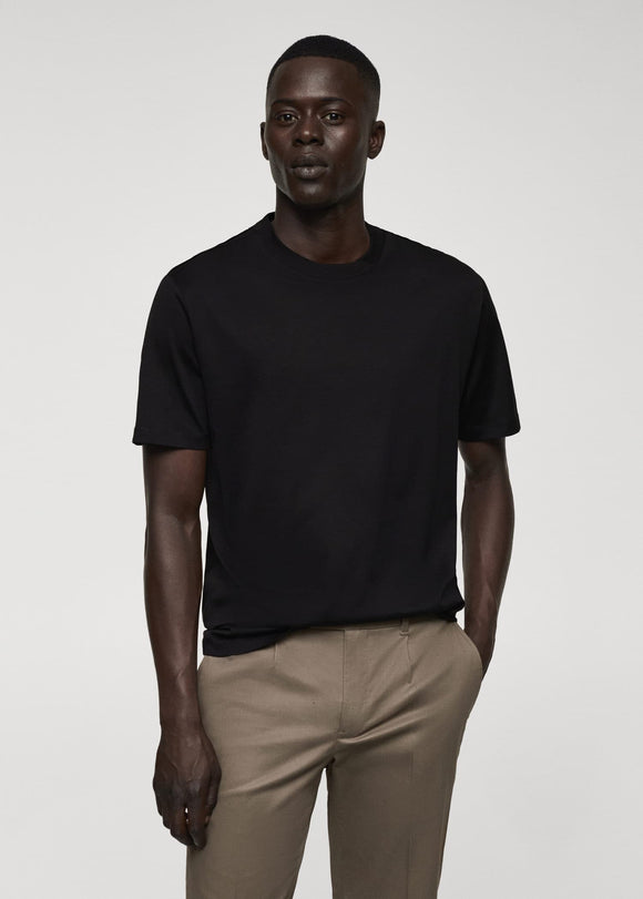 MANGO BELLOW 67040646-99 MANGO MAN T-SHIRT SHORT SLEEVE