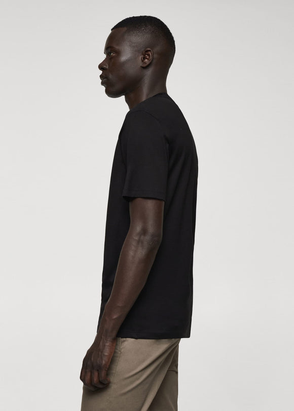 MANGO BELLOW 67040646-99 MANGO MAN T-SHIRT SHORT SLEEVE