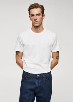 MANGO CHERLO 67040647-01 MANGO MAN T-SHIRT SHORT SLEEVE