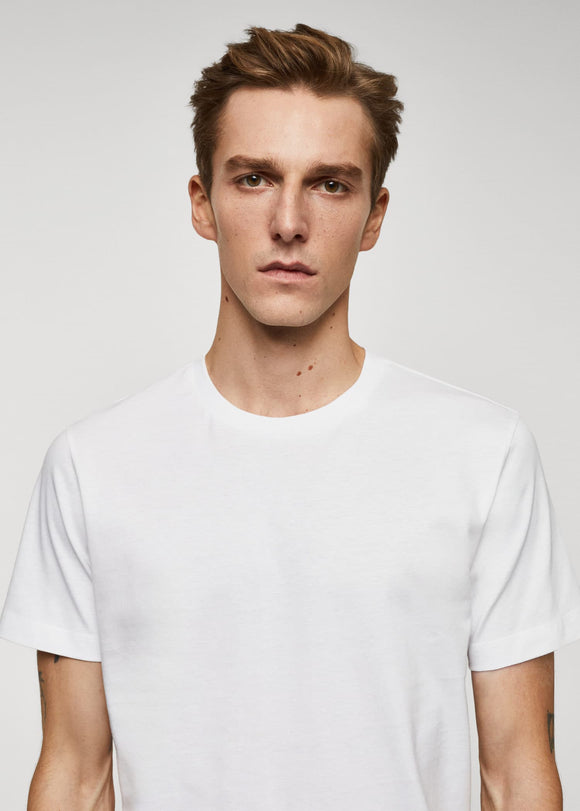 MANGO CHERLO 67040647-01 MANGO MAN T-SHIRT SHORT SLEEVE
