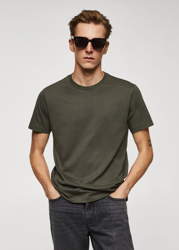 MANGO CHERLO 67040647-36 MANGO MAN T-SHIRT SHORT SLEEVE