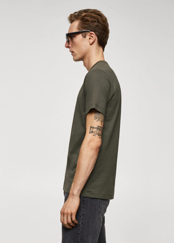 MANGO CHERLO 67040647-36 MANGO MAN T-SHIRT SHORT SLEEVE
