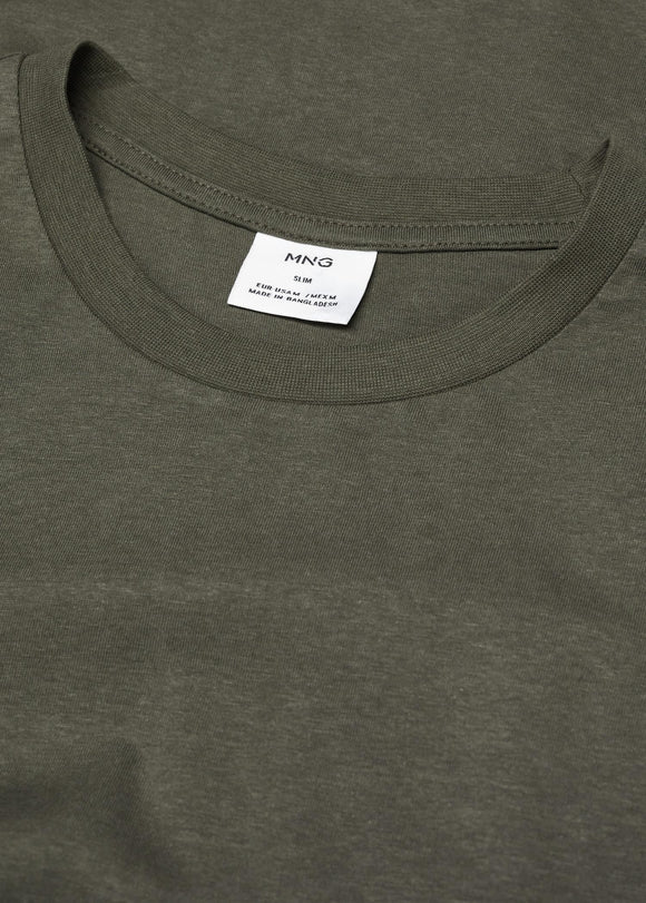 MANGO CHERLO 67040647-36 MANGO MAN T-SHIRT SHORT SLEEVE