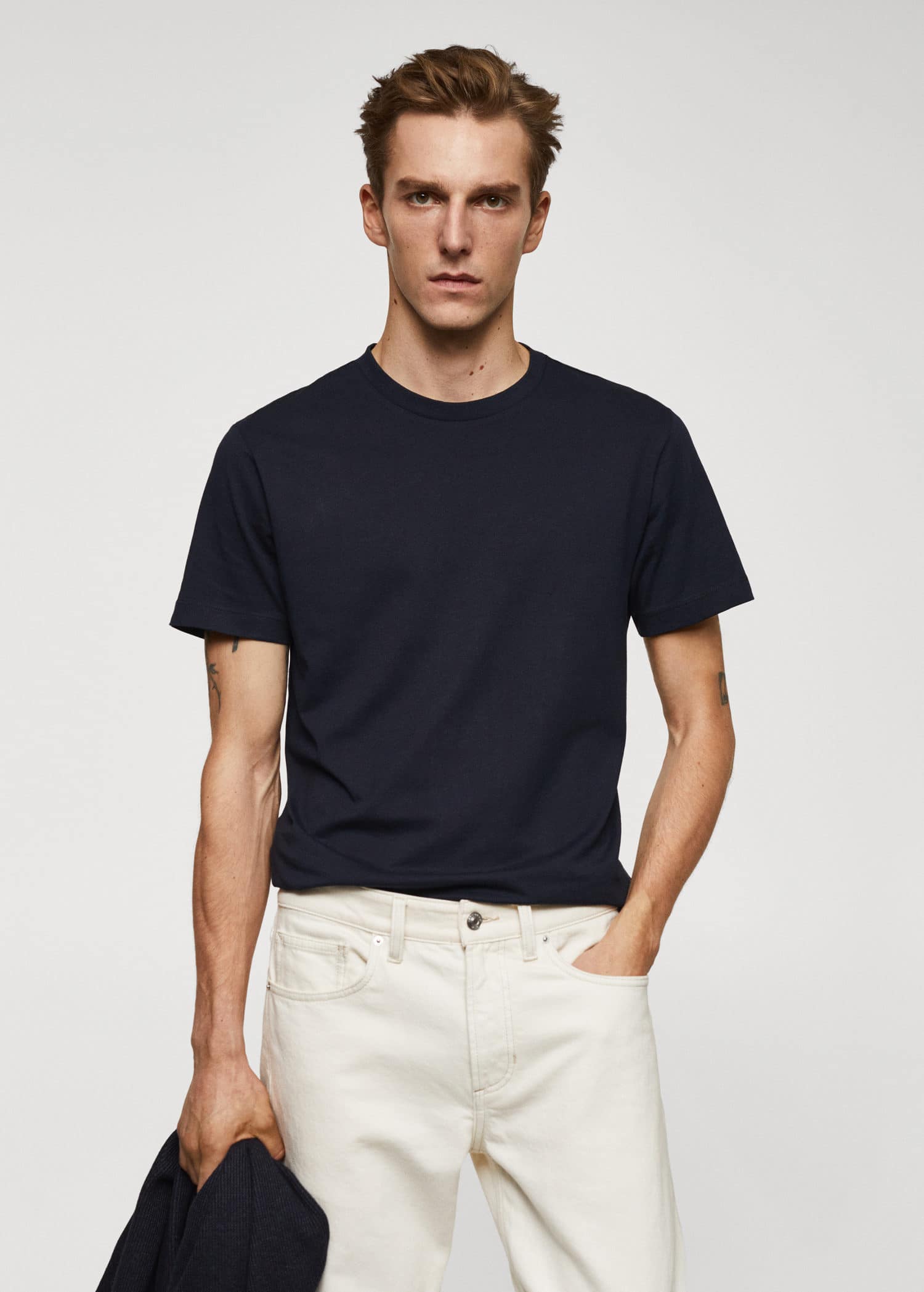 MANGO CHERLO 67040647-56 MANGO MAN T-SHIRT SHORT SLEEVE
