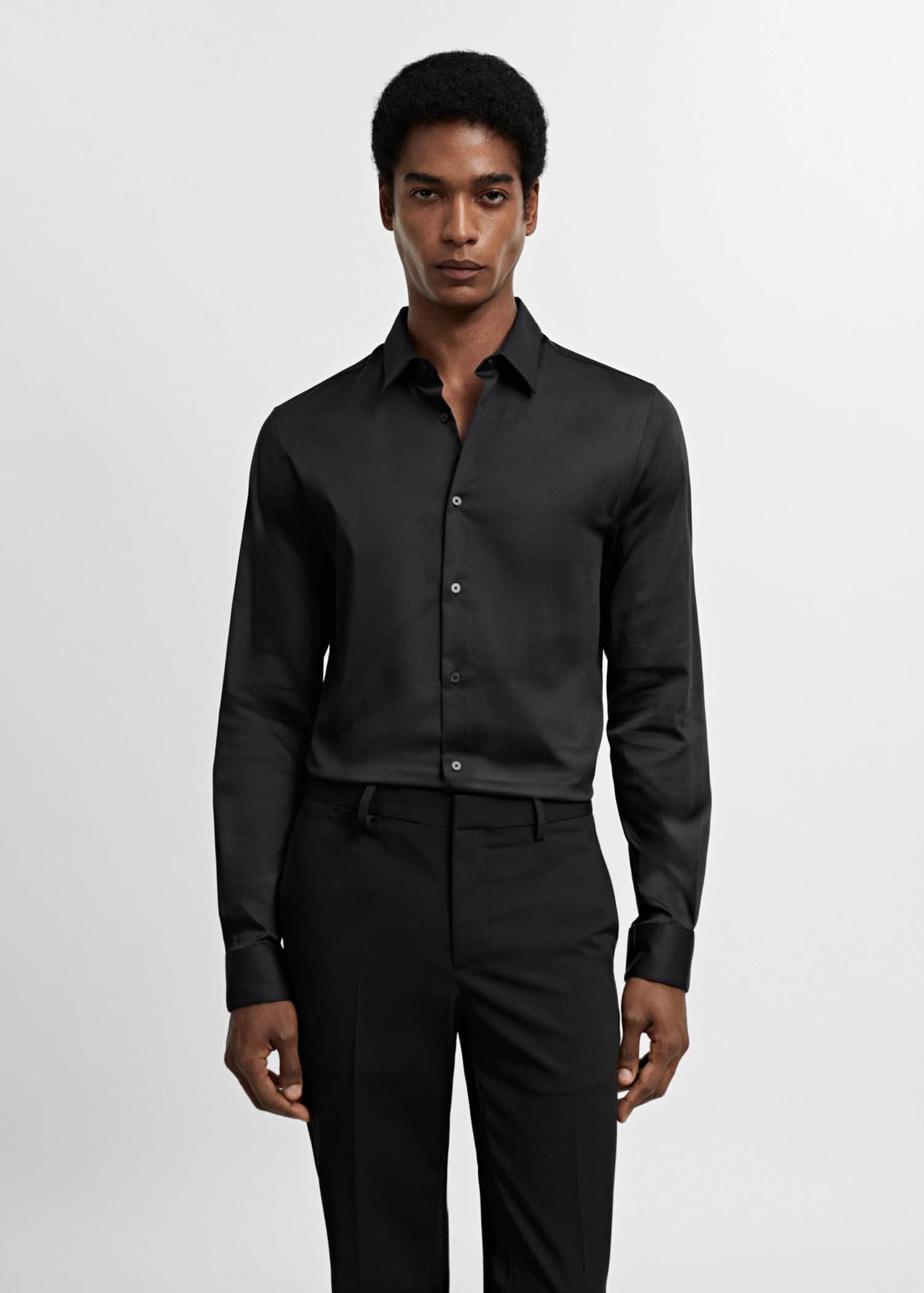 MANGO EMOTION 67050268-99 MANGO MAN SHIRT LONG SLEEVE