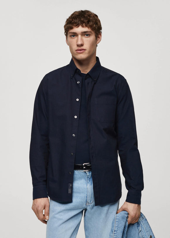 MANGO OXFORD 67080625-56 MANGO MAN SHIRT LONG SLEEVE