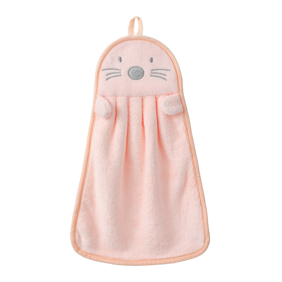 MINISO CUTE ANIMALS SERIES HAND TOWEL(PINK) 2010607111106 HAND TOWEL