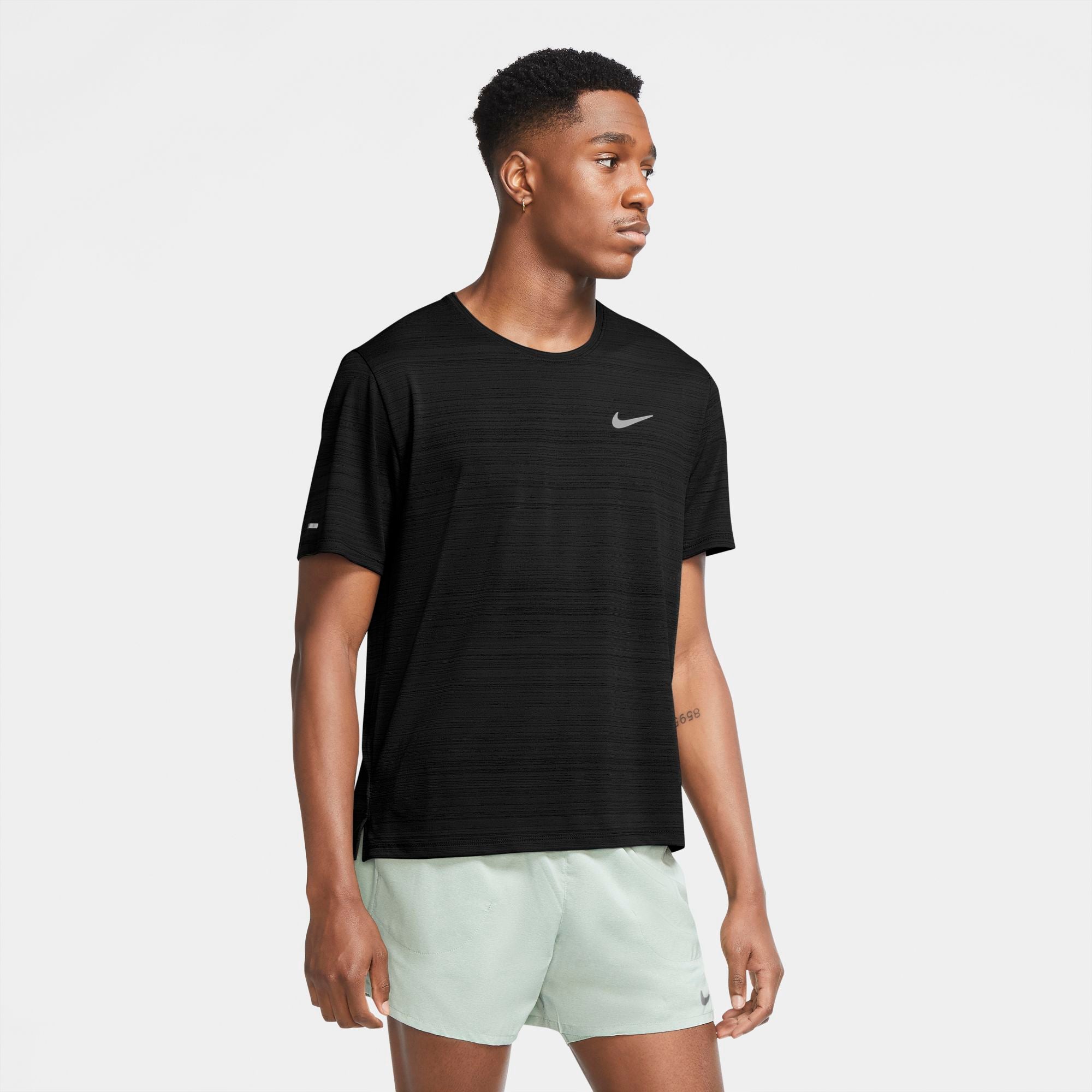 Nike Miler T-Shirt/ Shorts Set White