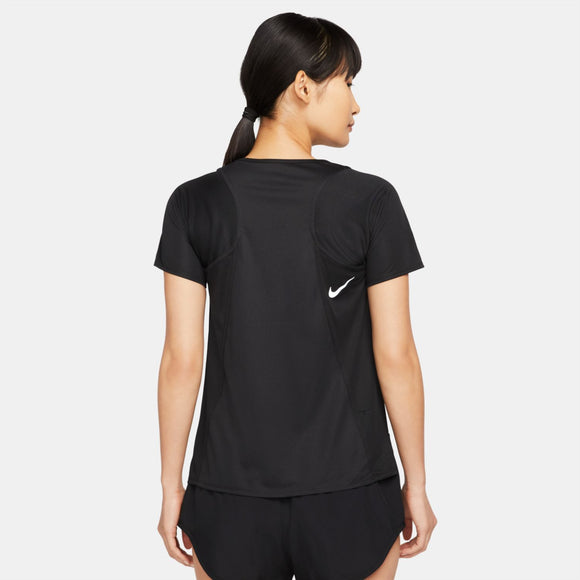 NIKE AS W NK DF RACE TOP SS DD5928-010 TOP RUNNING (W)
