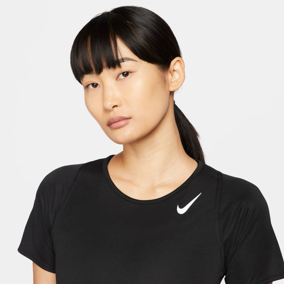 NIKE AS W NK DF RACE TOP SS DD5928-010 TOP RUNNING (W)