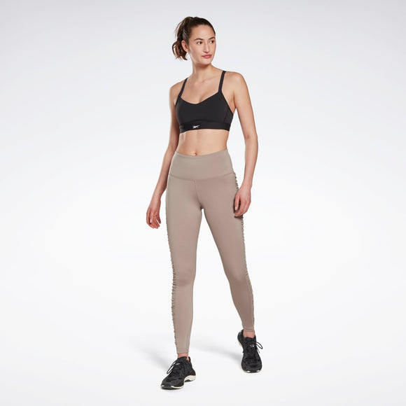 REEBOK S RUCHED HR TIGHT H56371 TIGHT FULL LENGTH RUNNING (W)