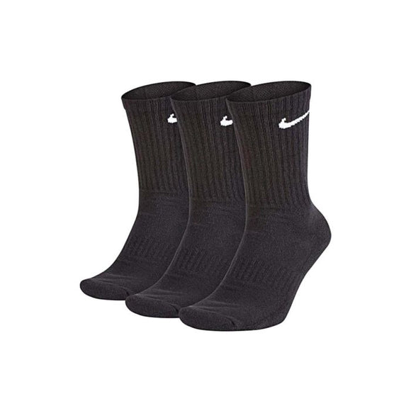 NIKE U EVERYDAY CSH CRW 3PR 132 SX7664-010 SOCKS ANKLE TRAINING (U)