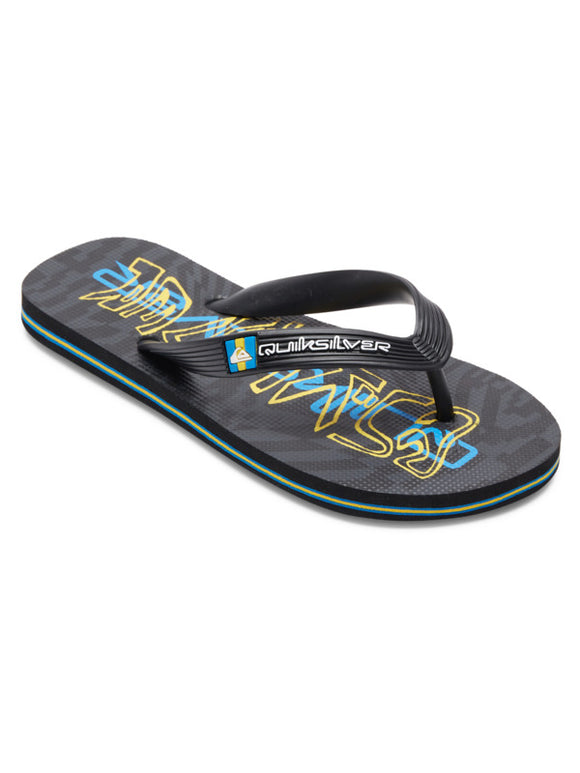 QUIKSILVER MOLOKAI ART AQBL100558-KVJ5 FLIP FLOP (YB)