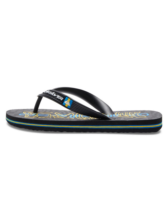 QUIKSILVER MOLOKAI ART AQBL100558-KVJ5 FLIP FLOP (YB)