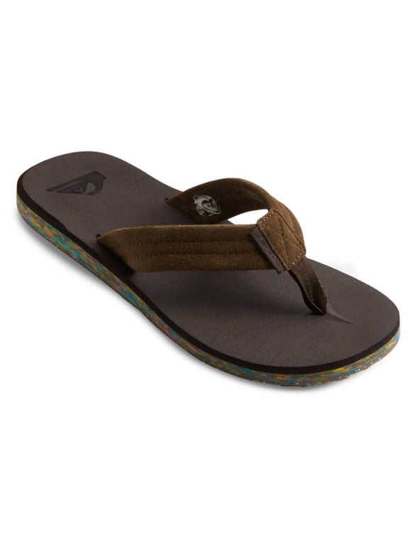 QUIKSILVER CARVER SUEDE RE AQYL101311-CVJ2 SANDAL (M)