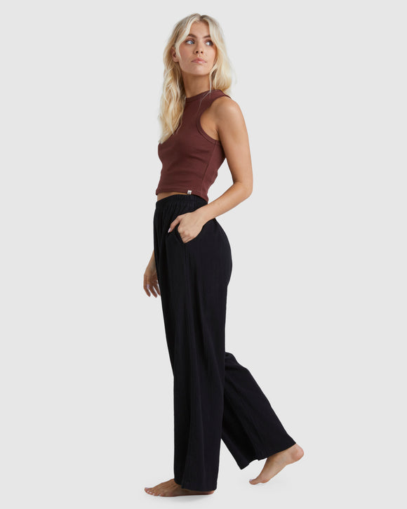 BILLABONG FOLLOW ME PANT UBJNP00116-BLK PANT (W)