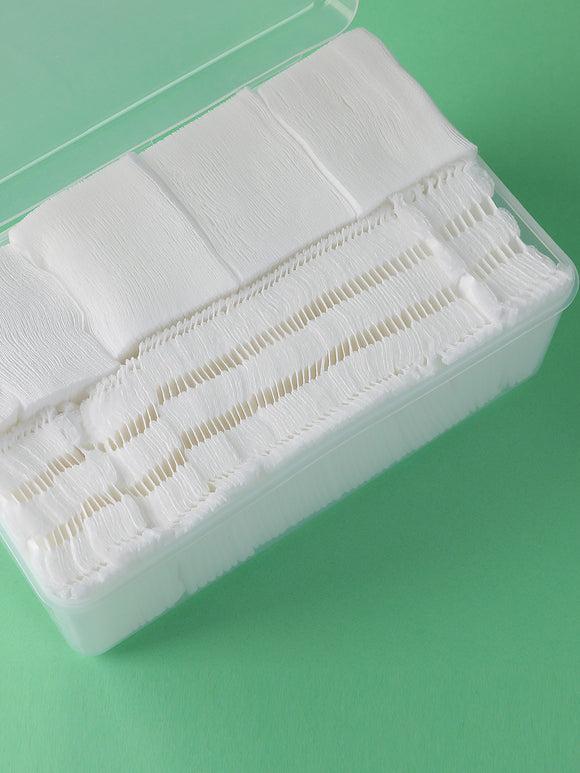 MINISO THICK & THIN COTTON PADS ( 75 & 400 COUNT WITH CONTAINER ) 0200012501 COTTON PADS