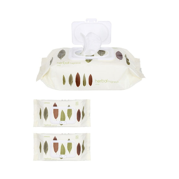 MINISO HERBAL FRAGRANCE WIPES 0200016541 WET WIPES