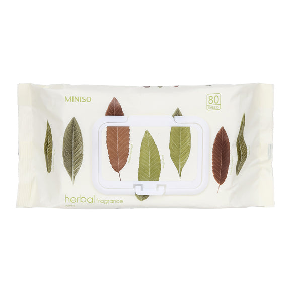 MINISO HERBAL FRAGRANCE WIPES 0200016541 WET WIPES