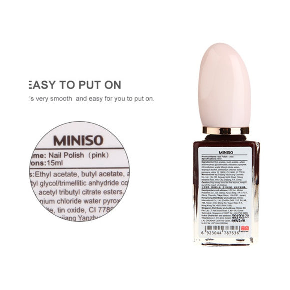 MINISO NAIL POLISH ( RED ) 0200024695 NAIL POLISHER