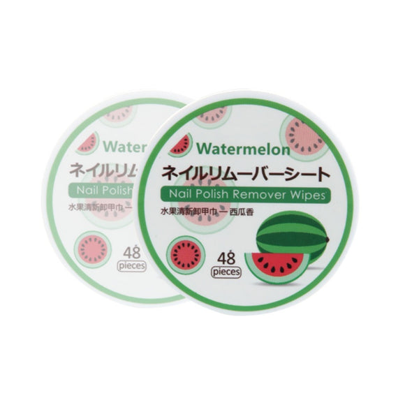 MINISO NAIL POLISH CLEANSING WIPES (WATERMELON FRAGRANCE) 0200027684 NAIL POLISH REMOVER