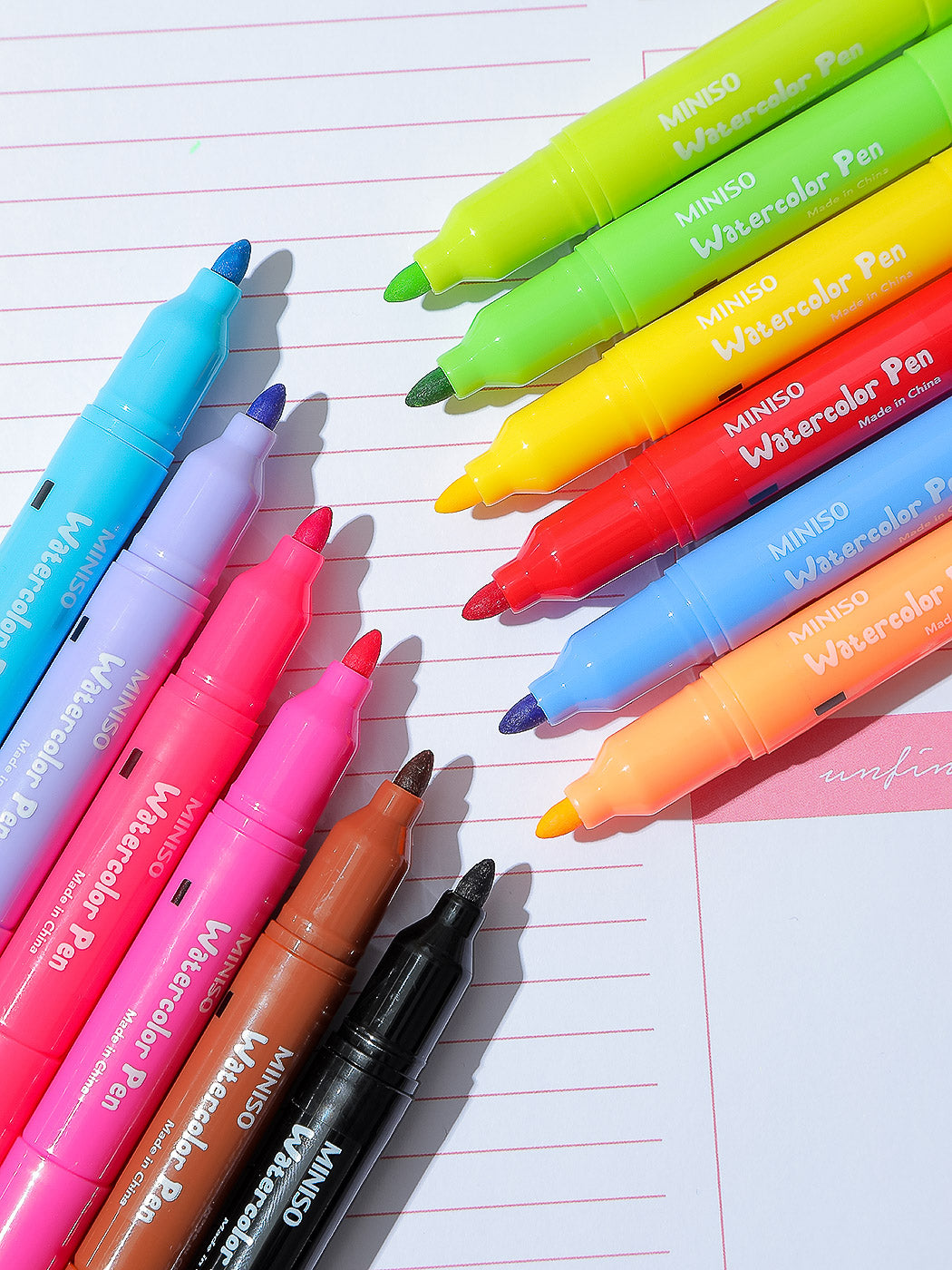 MINISO 24-COLOR WATERCOLOR PEN 0400020261 COLORED PENCIL