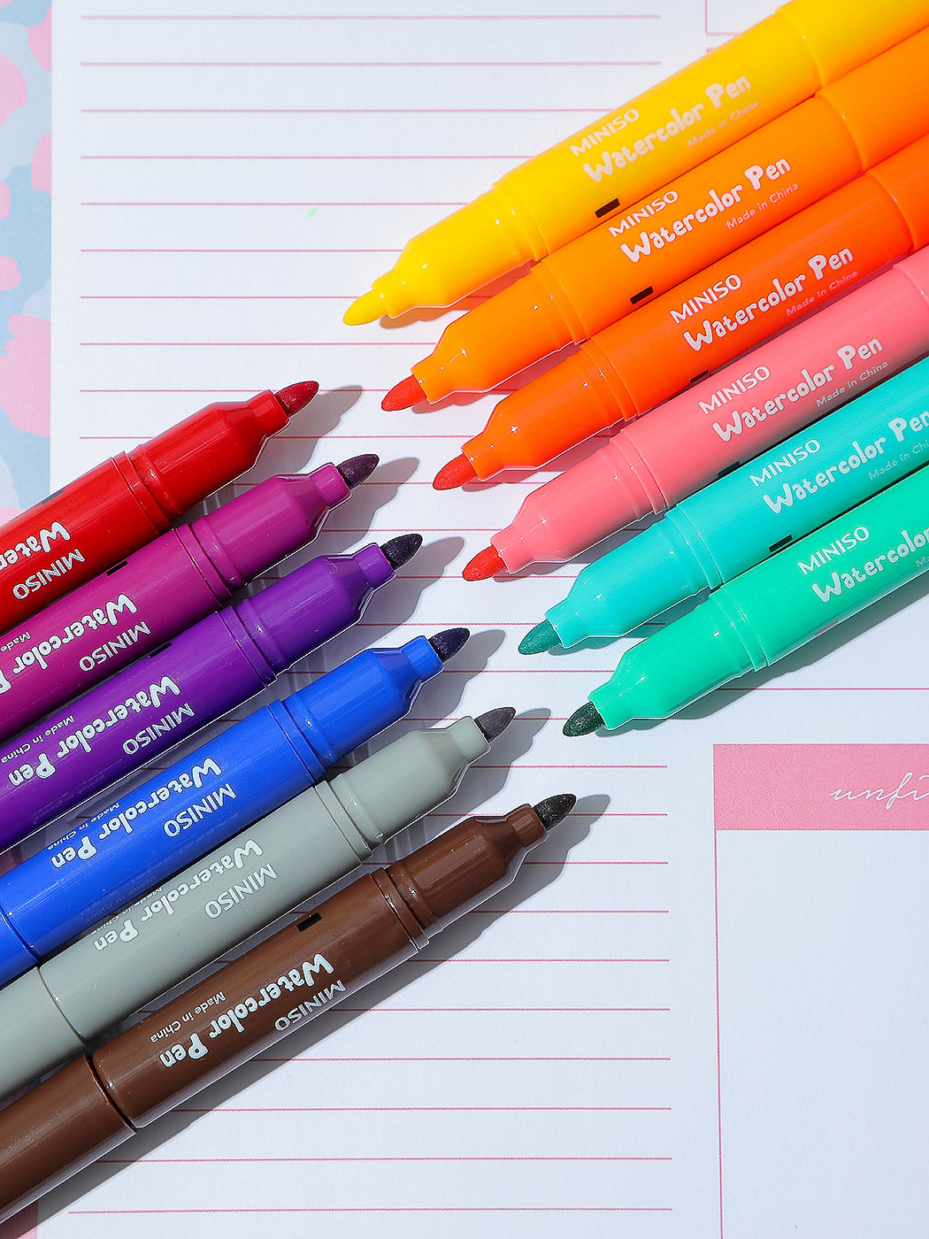 MINISO 24-COLOR WATERCOLOR PEN 0400020261 COLORED PENCIL