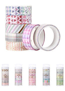MINISO DECORATIVE WASHI TAPE 7 ROLLS 0400026541 CREATIVE DIY-1