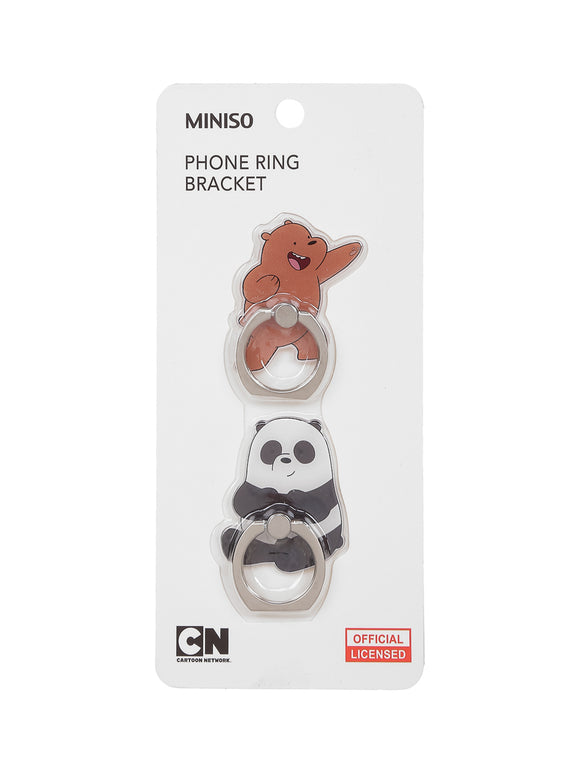 MINISO WE BARE BEARS RING BRACKET 2 PACK 0500019671 ELECTRONICS & ELECTRICAL APPLIANCES