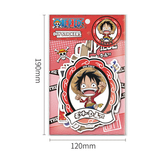 MINISO ONE PIECE CLASSIC COLLECTION DECORATION STICKERS （LUFFY） 2018024110108 PARTY DECORATIONS