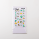 MINISO ILLUSION COLLECTION GEM STICKERS (3TYPES)(E) 2010252310107 CREATIVE DIY-2