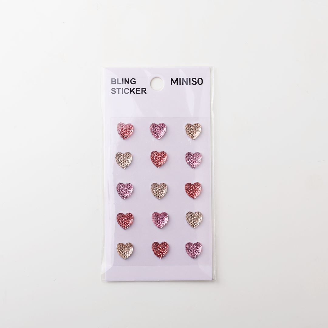 MINISO ILLUSION COLLECTION GEM STICKERS (3TYPES)(E) 2010252310107 CREATIVE DIY