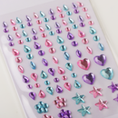 MINISO ILLUSION COLLECTION GEM STICKERS (3TYPES)(A) 2010252312101 CREATIVE DIY-4