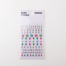 MINISO ILLUSION COLLECTION GEM STICKERS (3TYPES)(B) 2010252314105 CREATIVE DIY-1