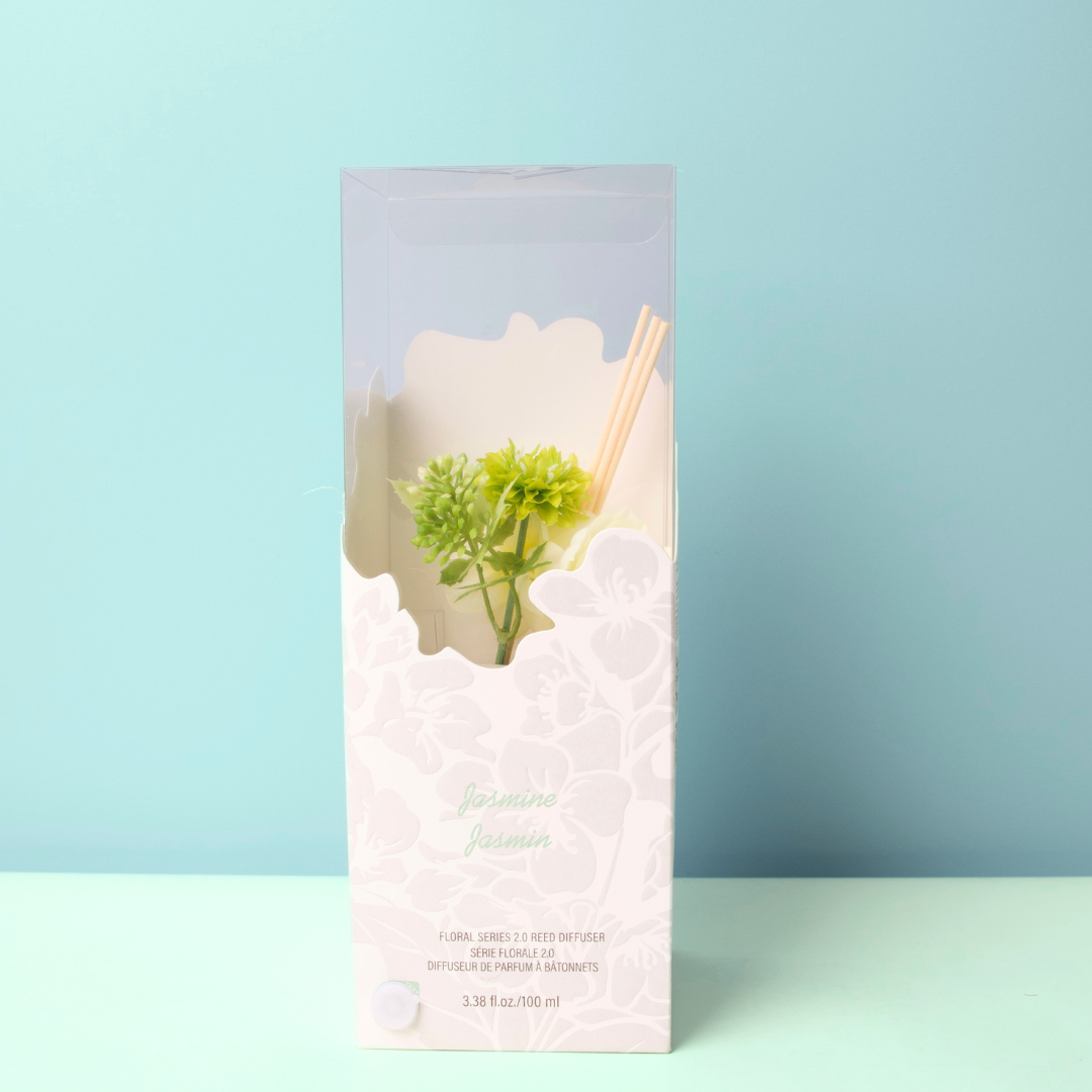 MINISO FLORAL SERIES 2.0 REED DIFFUSER(JASMINE,100ML) 2015652311105 SCENT DIFFUSER