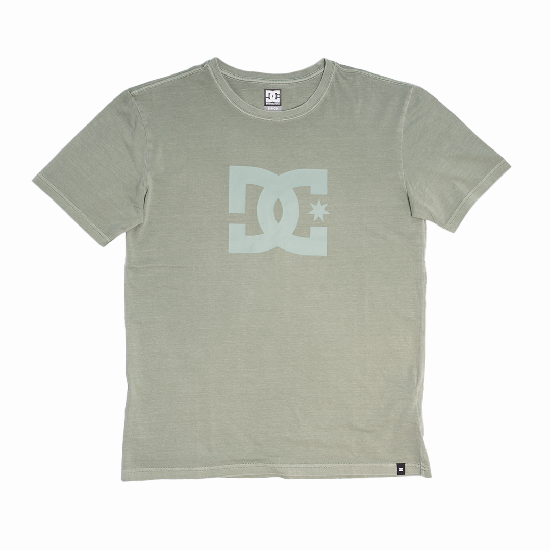 DC DC STAR PIGMENT UDYZT04045-GJN0 T-SHIRT SHORT SLEEVE (M)